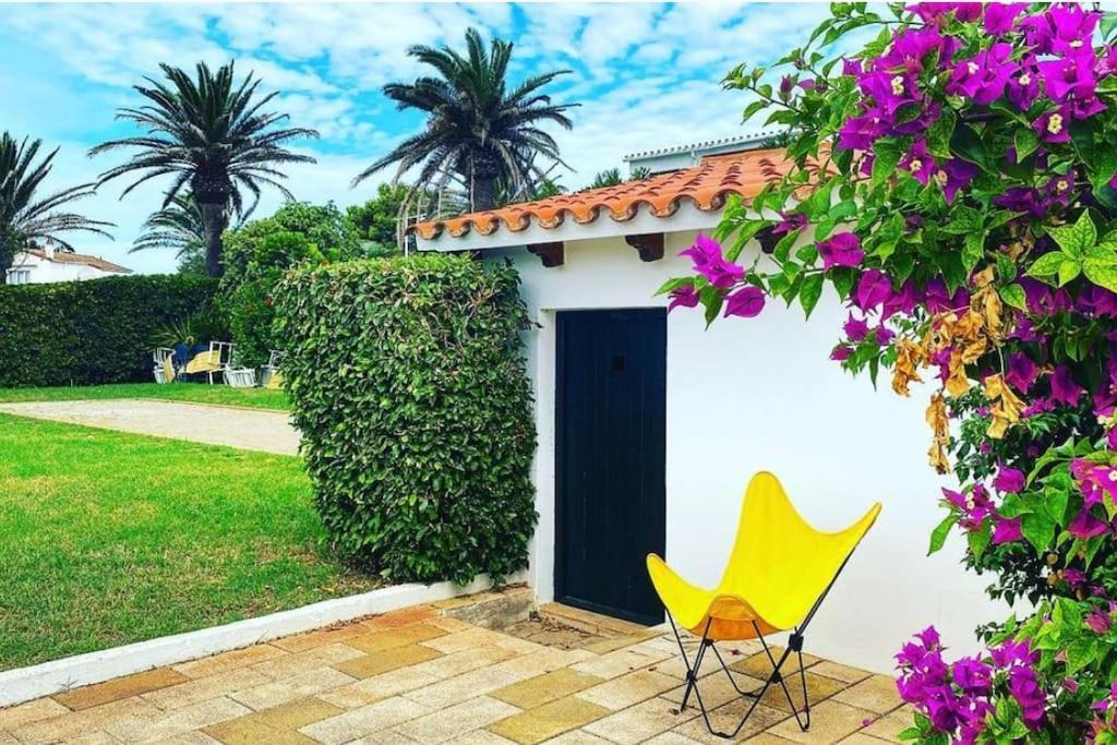 La Calma Espectacular Villa Con Jardin Y Piscina En Menorca S'Algar Exterior foto